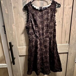 Black Lace Sleeveless Dress ~ STUNNING dress!!